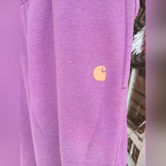 Carhartt Women's Pink Sweatpants_Large - Picture 3 of 8